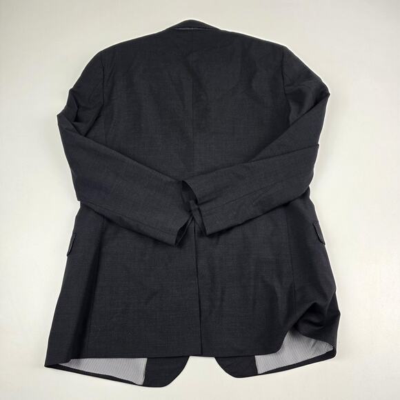 Brooks Brothers Blazer Sport Coat Mens 42R Gray Fitzgerald Fit 346 Explorer Wool - Picture 10 of 14